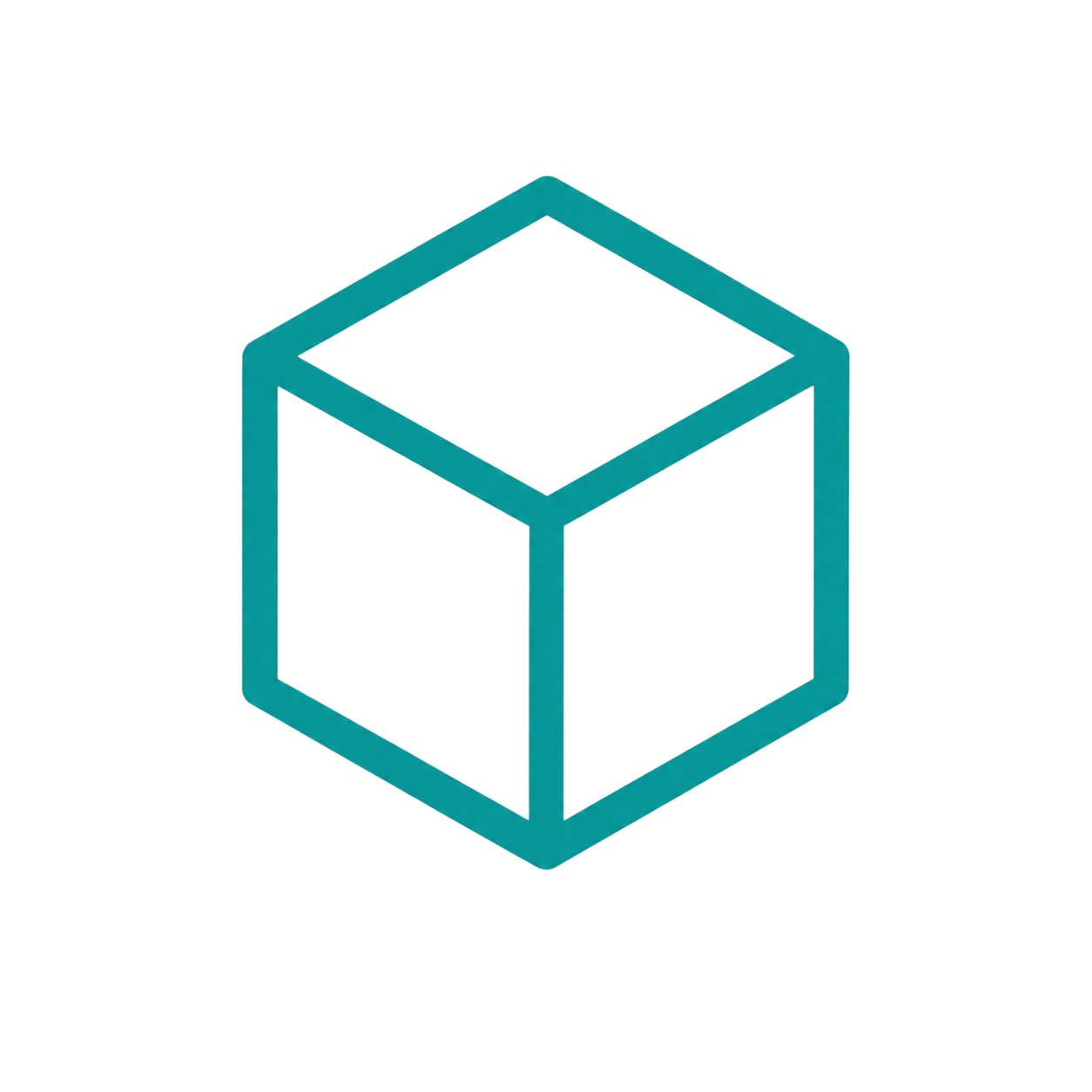 Icono caja 3D